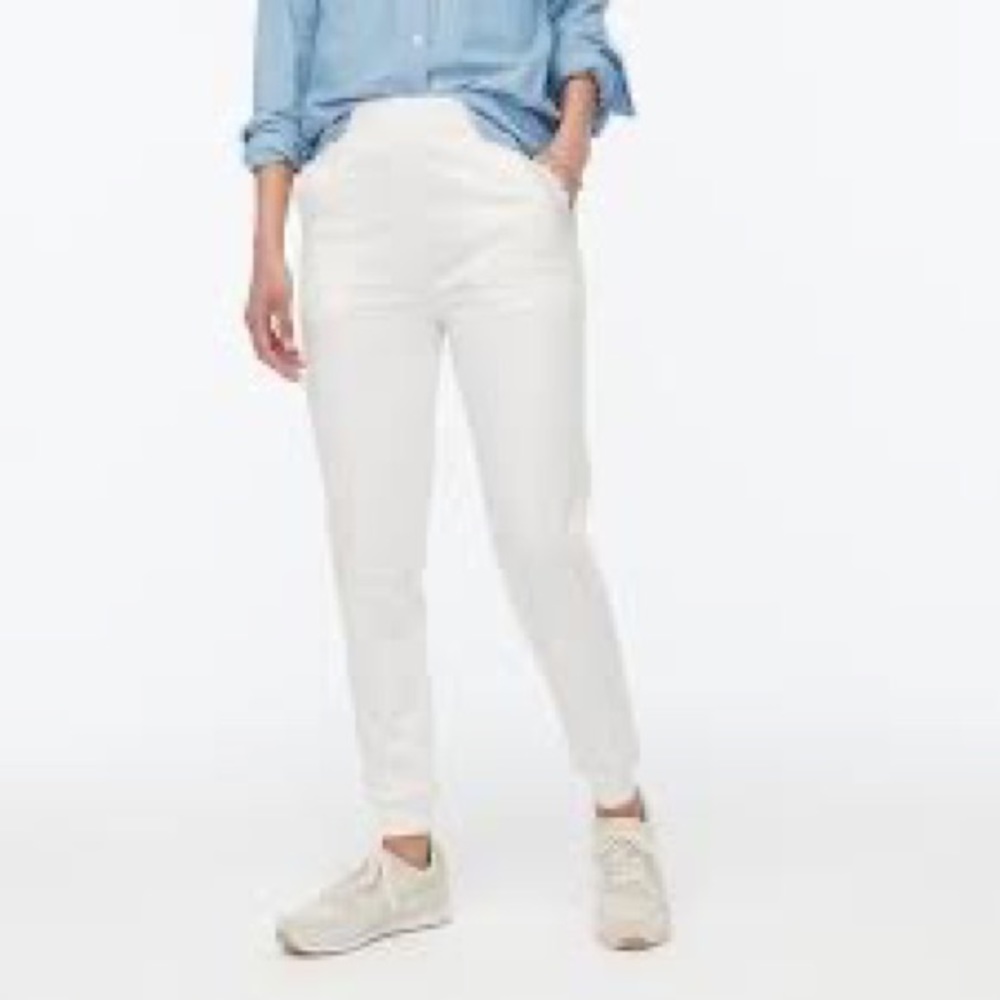 J. Crew Ivory Joggers